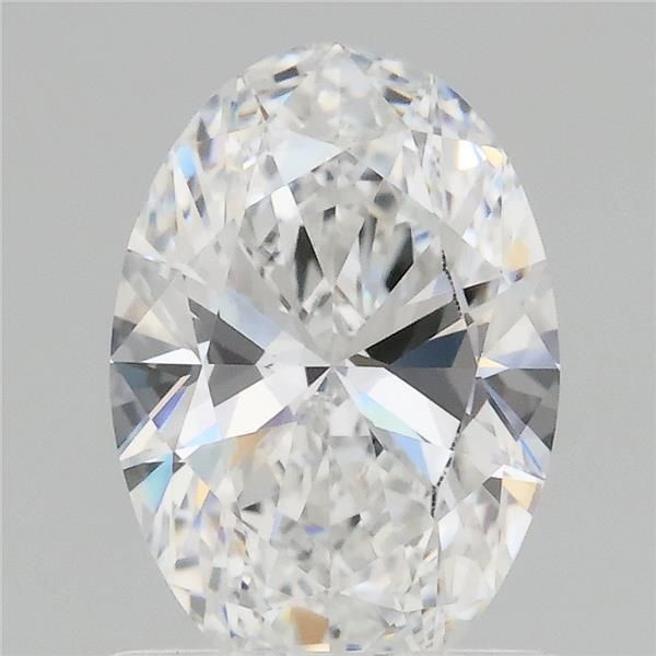 1.02 ct. oval Lab Grown Diamond front image