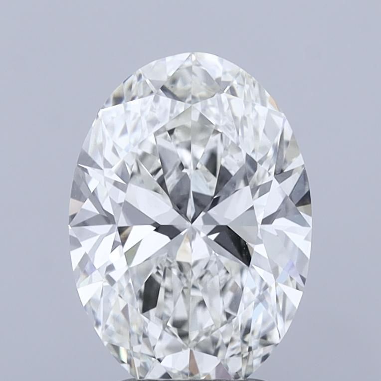 3.01 ct. oval Lab Grown Diamond front image