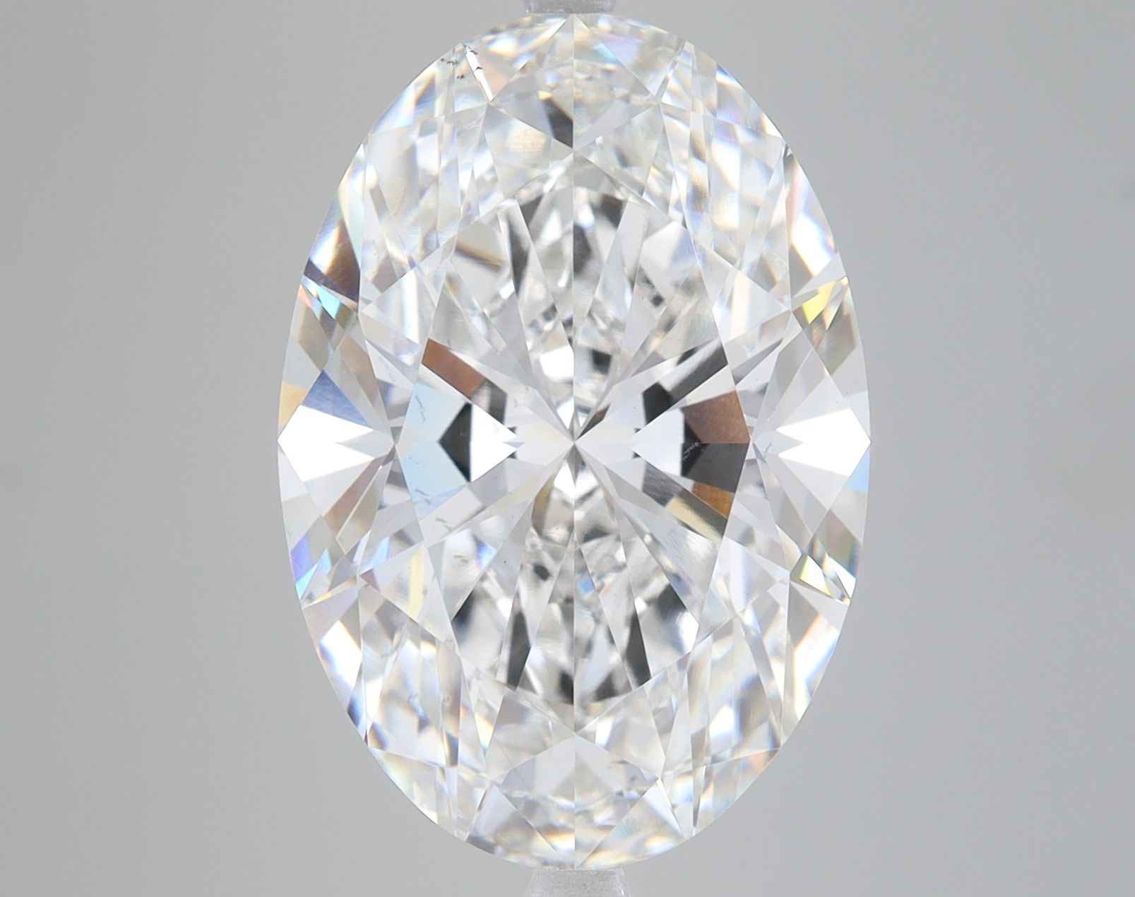 8.66 ct. oval Lab Grown Diamond front image