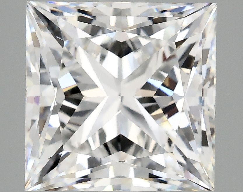 4.08 ct. princess Lab Grown Diamond front image
