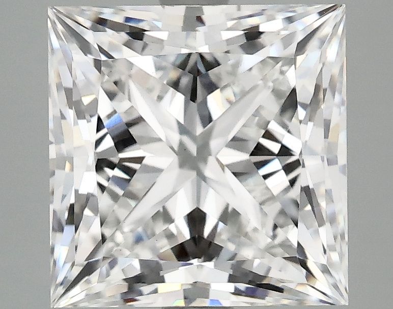 4.14 ct. princess Lab Grown Diamond front image