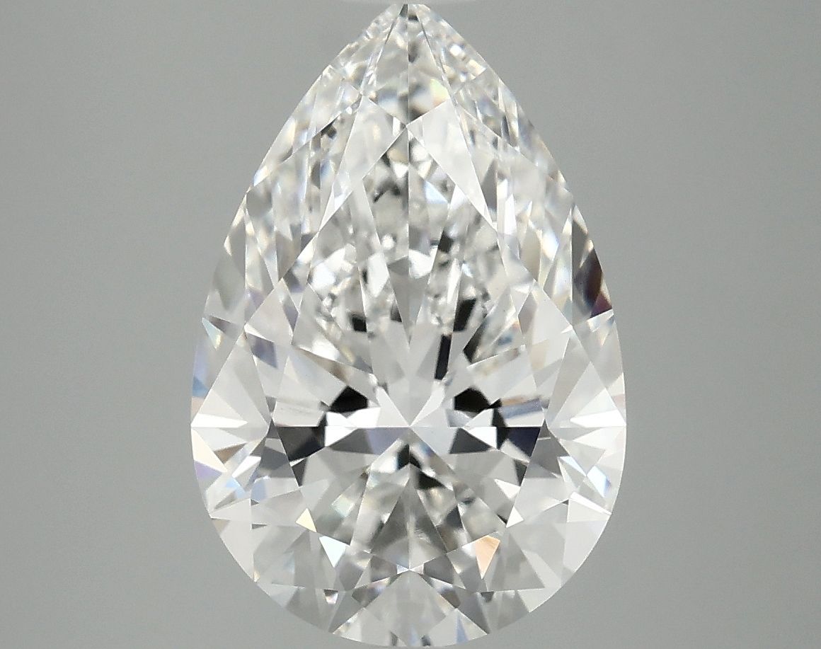 4.10 ct. pear Lab Grown Diamond front image
