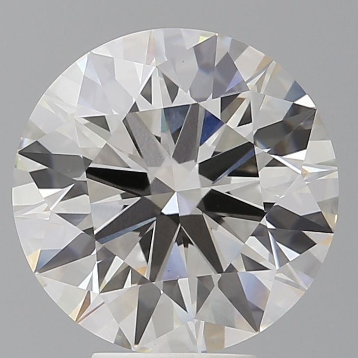 6.04 ct. round Lab Grown Diamond front image