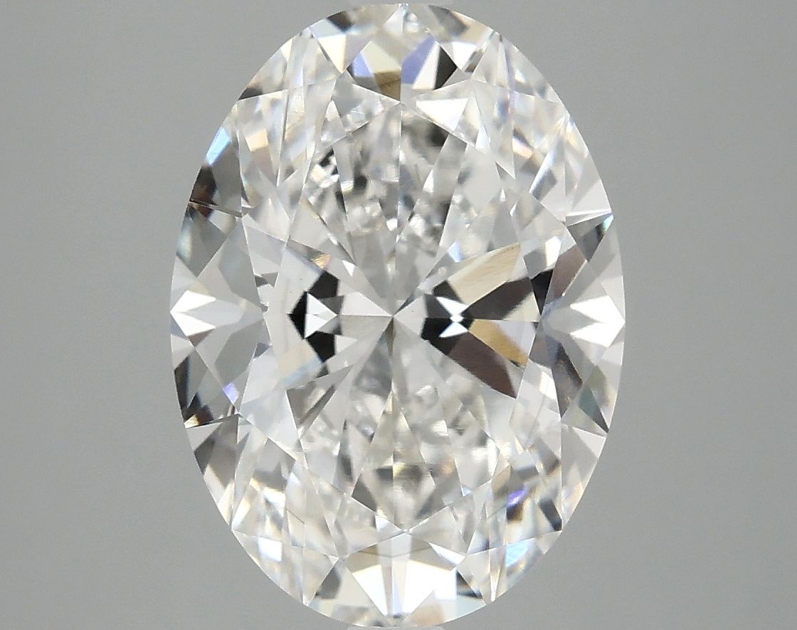 4.09 ct. oval Lab Grown Diamond front image