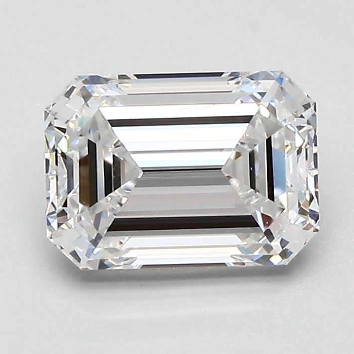 1.51 Carat Emerald Diamond D VVS1
