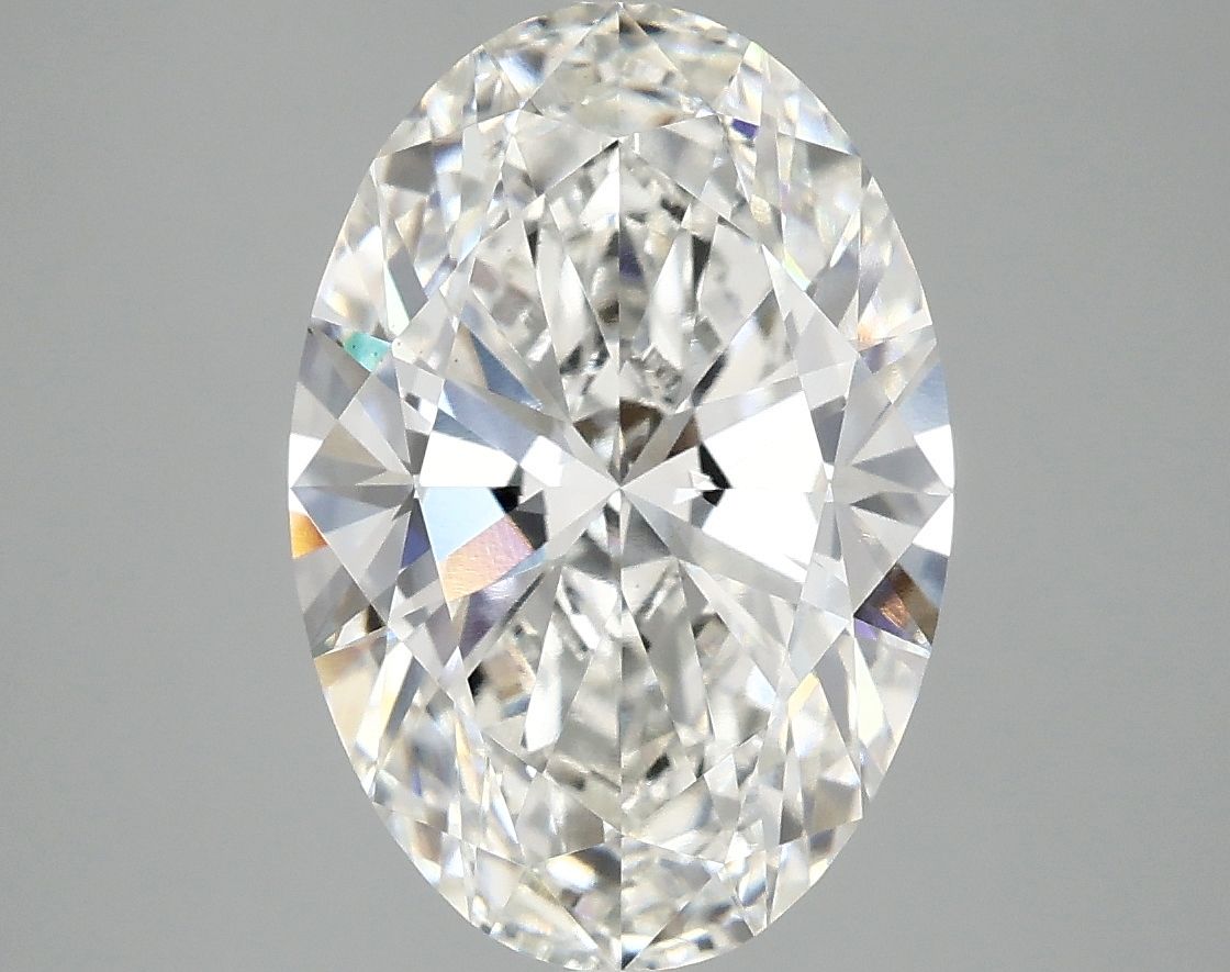 4.08 ct. oval Lab Grown Diamond front image