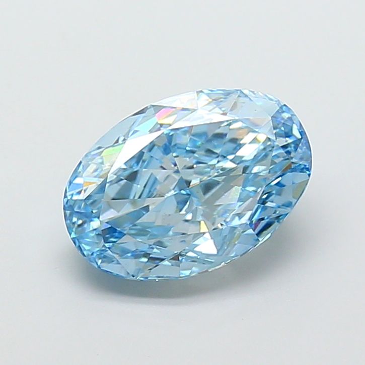 5.01 ct. oval Lab Grown Diamond front image
