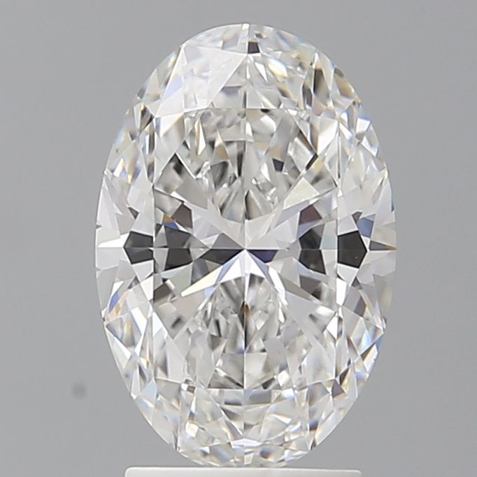 2.59 ct. oval Lab Grown Diamond front image