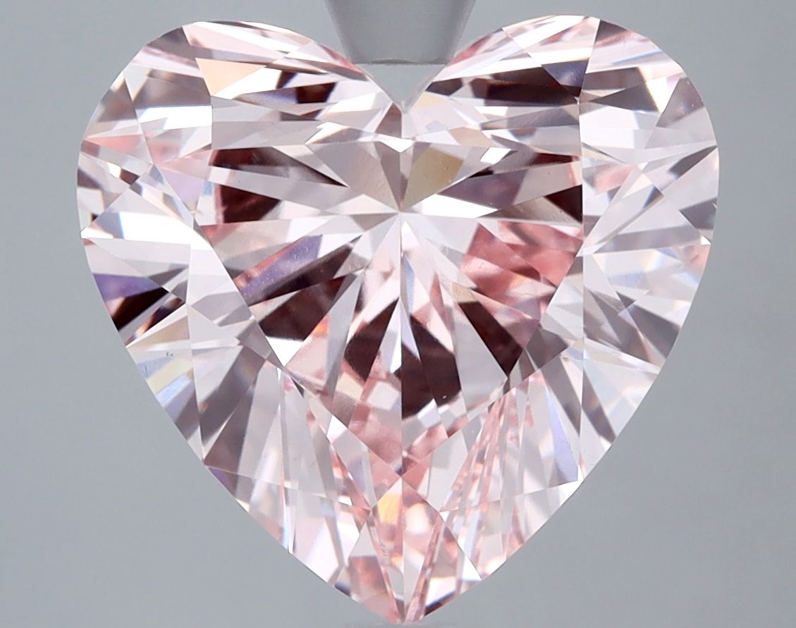 6.02 ct. heart Lab Grown Diamond front image