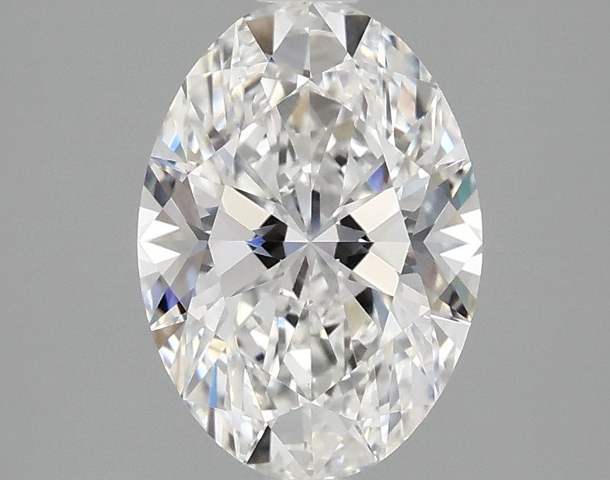 2.10 ct. oval Lab Grown Diamond front image
