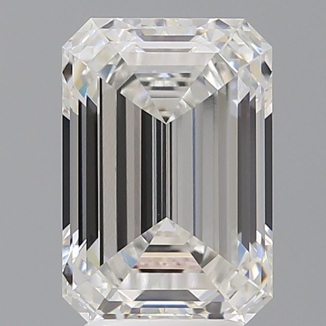 4.09 ct. emerald Lab Grown Diamond front image