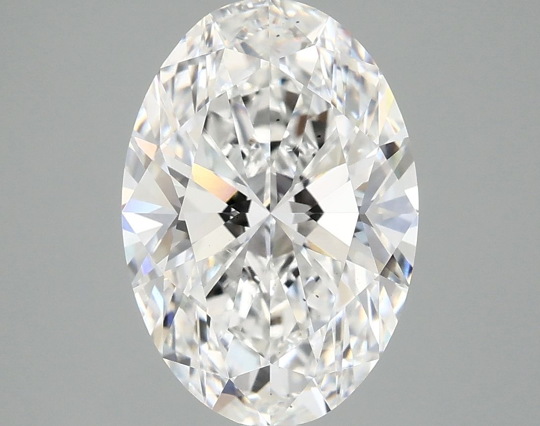 4.10 ct. oval Lab Grown Diamond front image