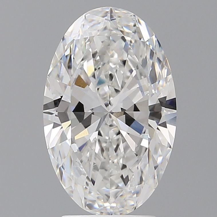 3.50 ct. oval Lab Grown Diamond front image
