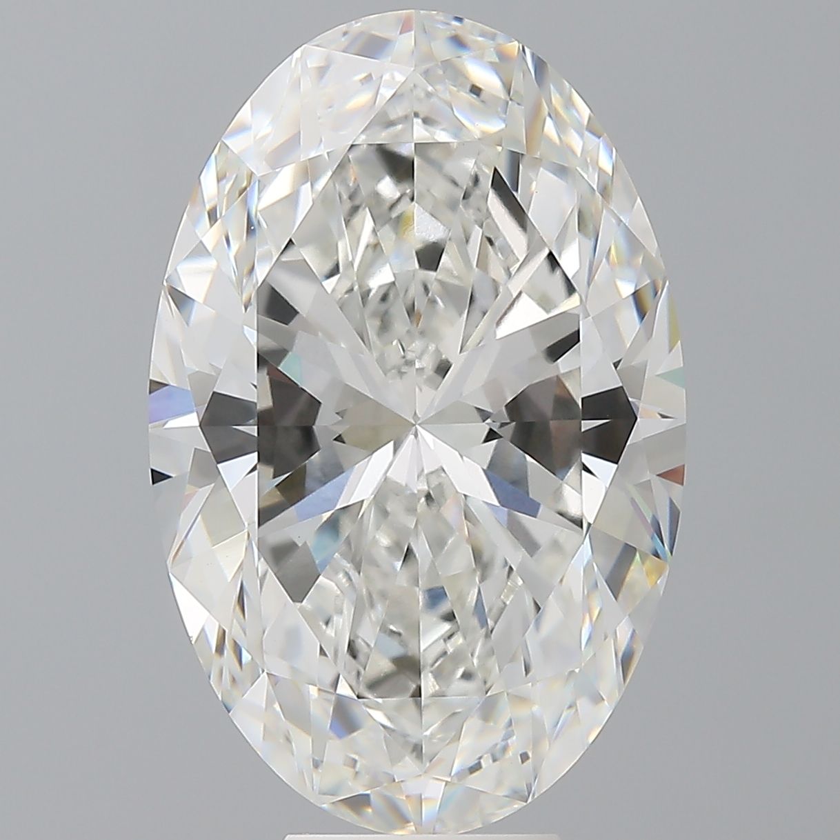 9.58 ct. oval Lab Grown Diamond front image