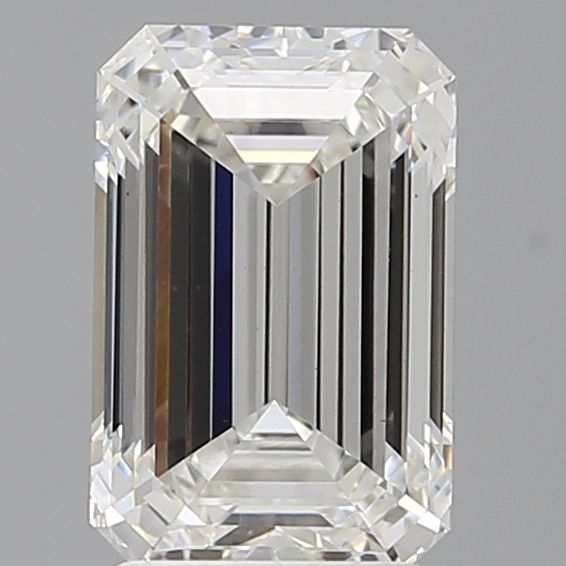 2.60 ct. emerald Lab Grown Diamond front image