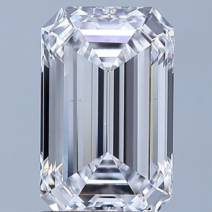 1.55 ct. emerald Lab Grown Diamond front image