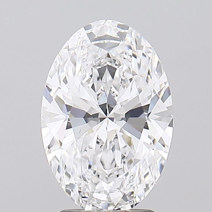 2.70 ct. oval Lab Grown Diamond front image