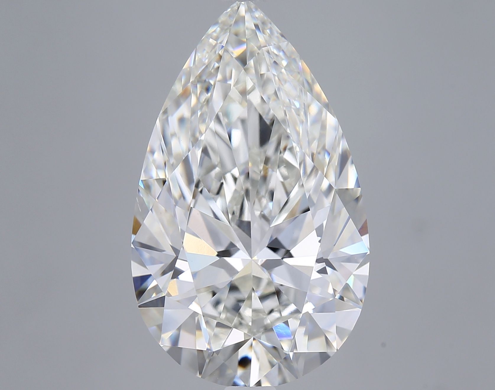 6.01 ct. pear Lab Grown Diamond front image