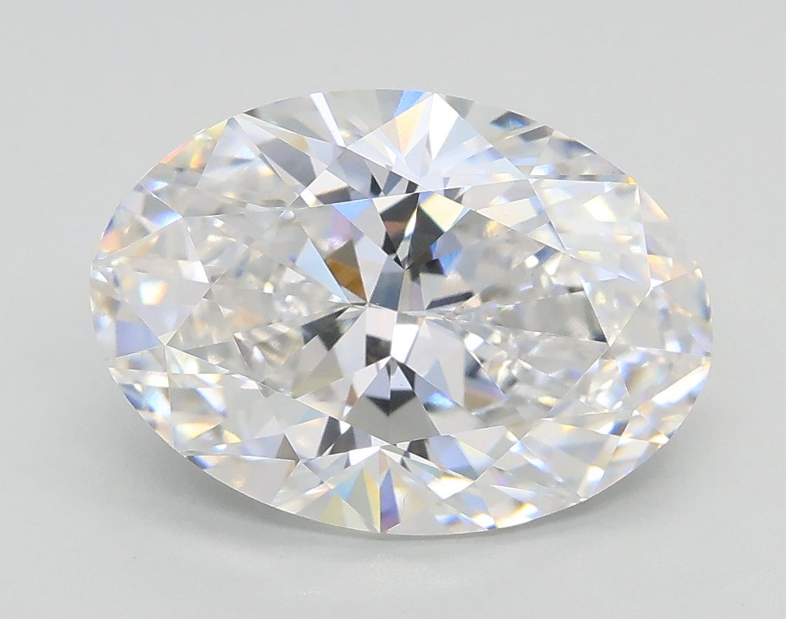 3.52 ct. oval Lab Grown Diamond front image
