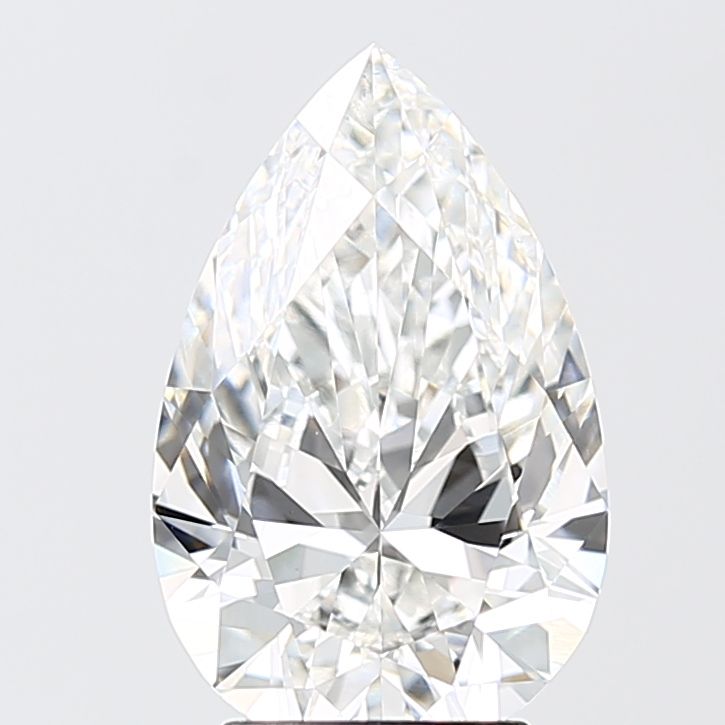 3.02 ct. pear Lab Grown Diamond front image