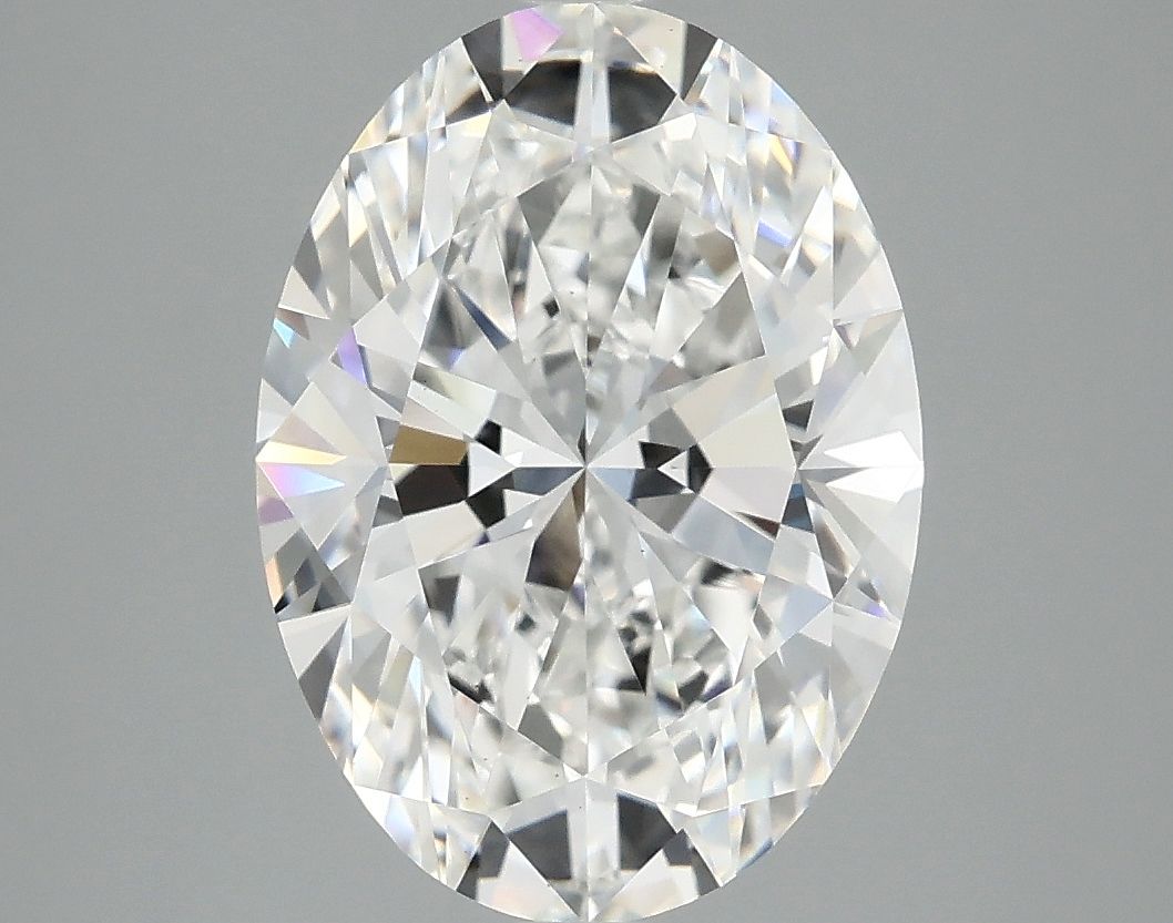 4.05 ct. oval Lab Grown Diamond front image
