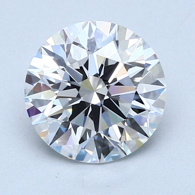 Diamant Rond 2.22 ct - Couleur D - Pureté IF
