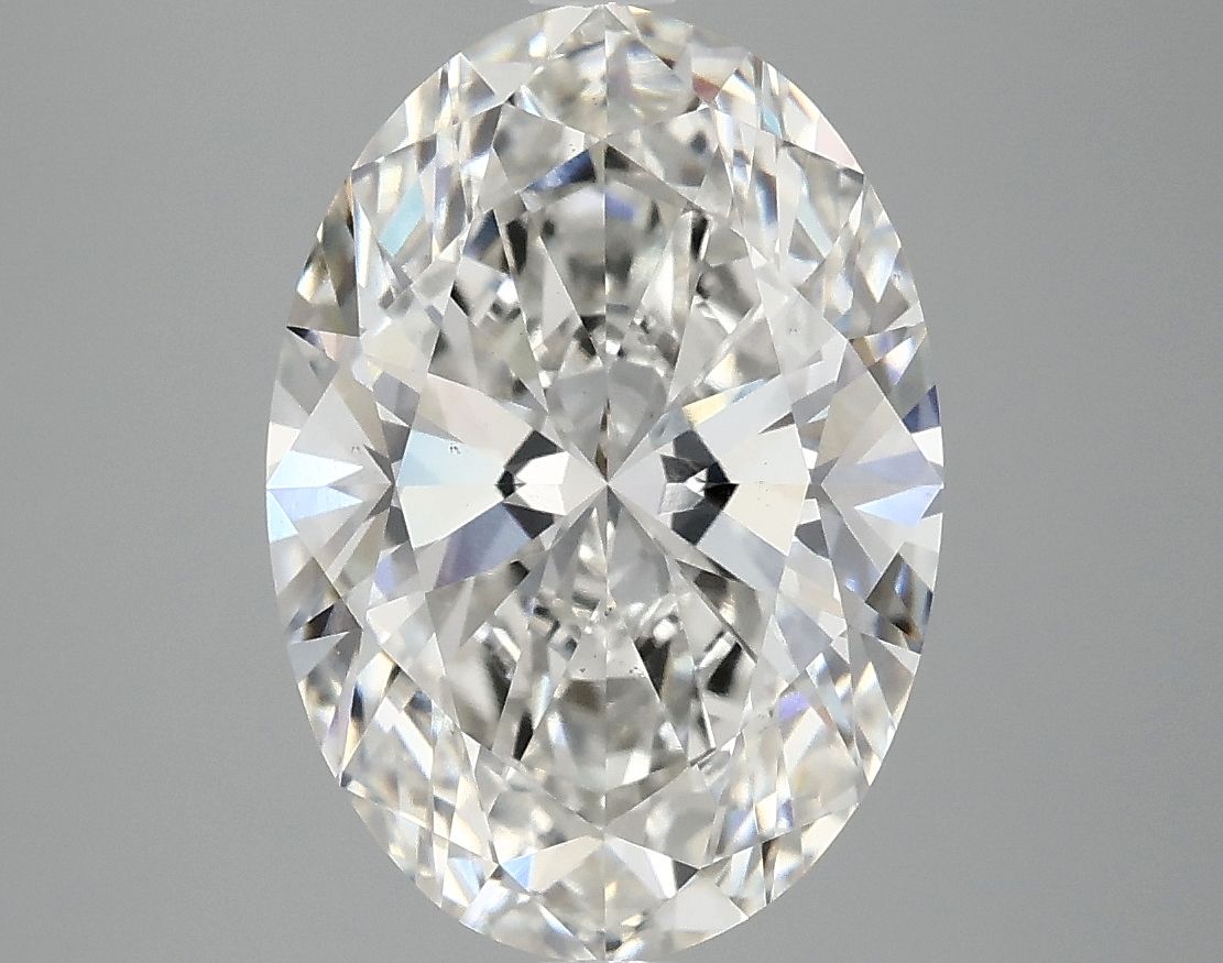 4.09 ct. oval Lab Grown Diamond front image
