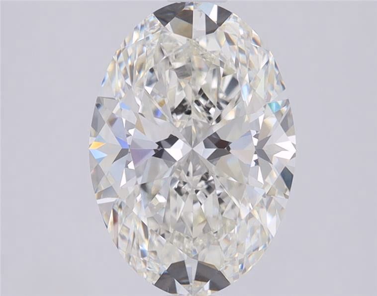 2.01 ct. oval Lab Grown Diamond front image