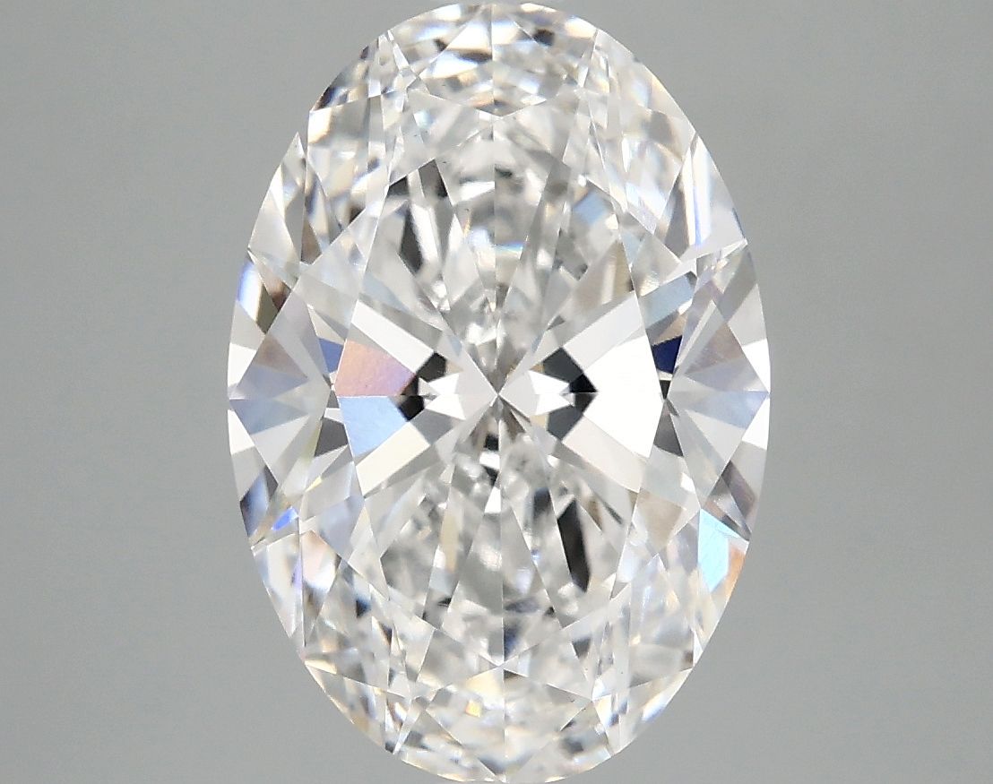 3.92 ct. oval Lab Grown Diamond front image
