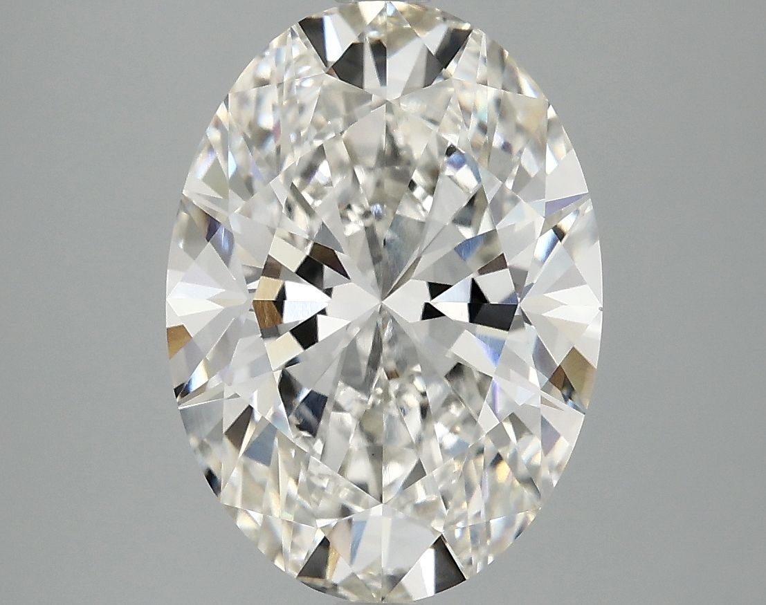 4.09 ct. oval Lab Grown Diamond front image