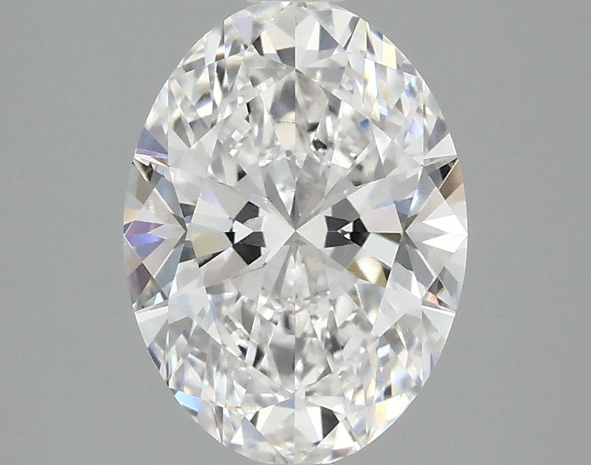 2.08 ct. oval Lab Grown Diamond front image