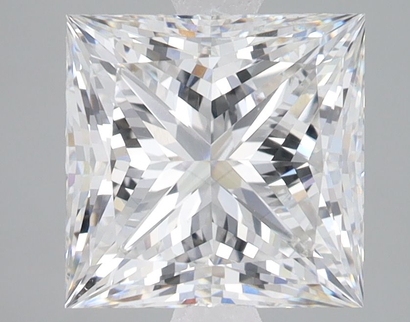 3.58 ct. princess Lab Grown Diamond front image