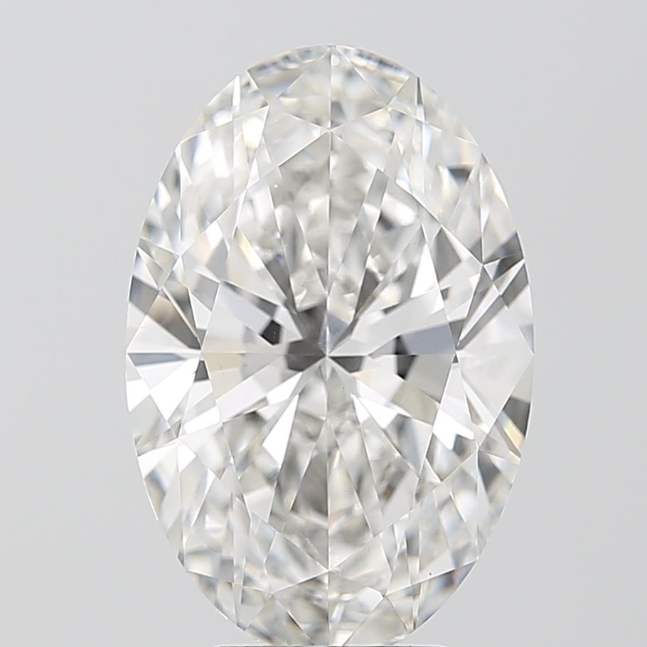 6.01 ct. oval Lab Grown Diamond front image