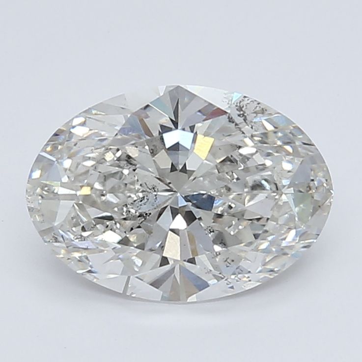 2.58 ct. oval Lab Grown Diamond front image