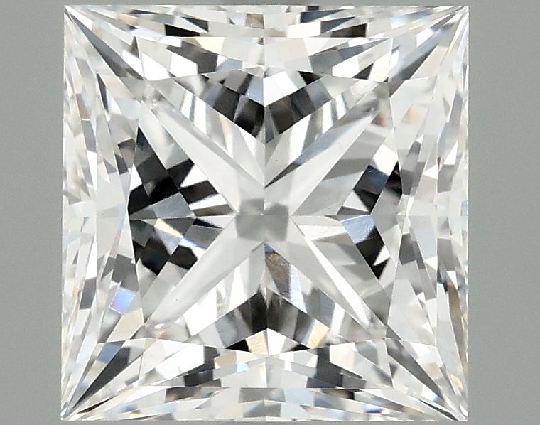 4.03 ct. princess Lab Grown Diamond front image