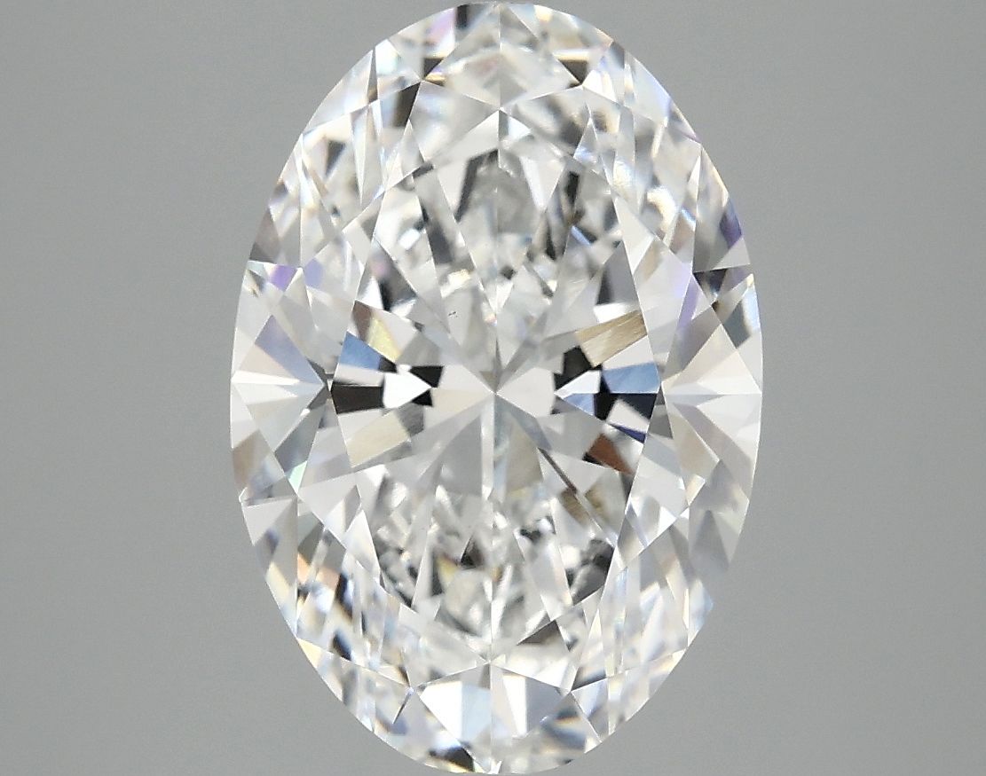 3.91 ct. oval Lab Grown Diamond front image