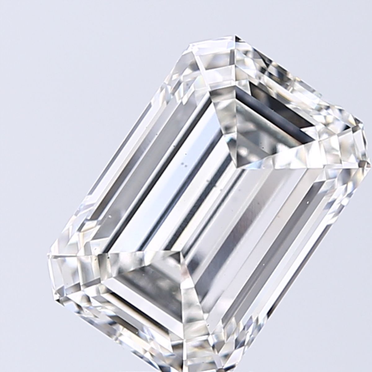 4.02 ct. emerald Lab Grown Diamond front image