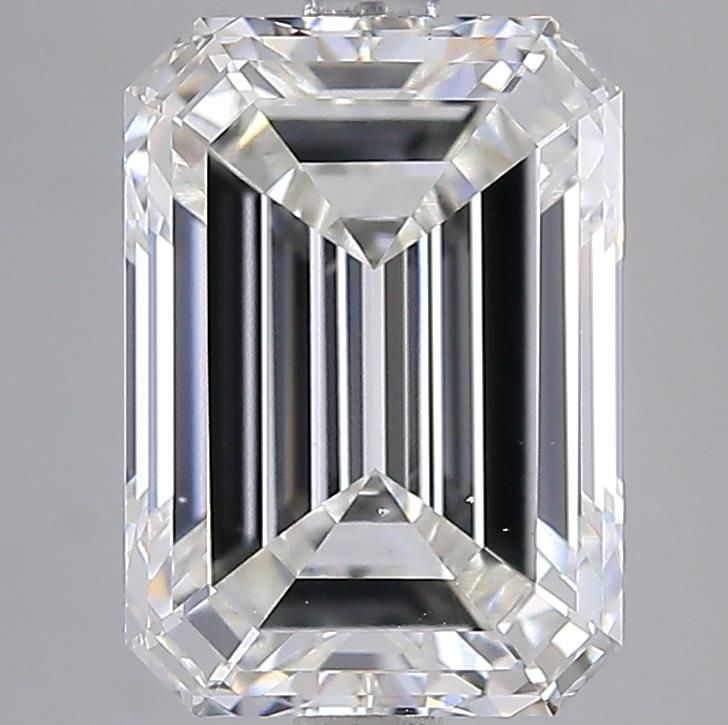 5.09 ct. emerald Lab Grown Diamond front image