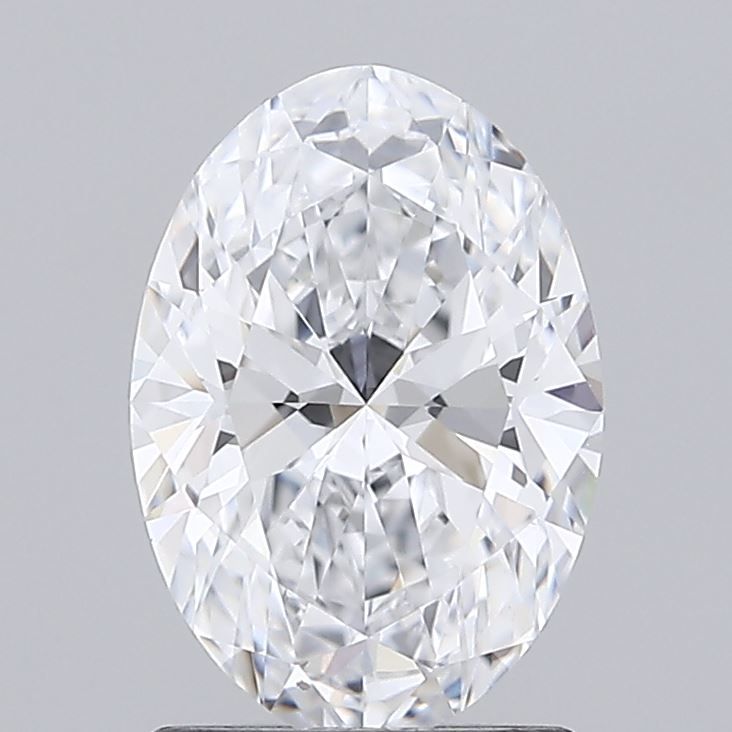 1.59 ct. oval Lab Grown Diamond front image
