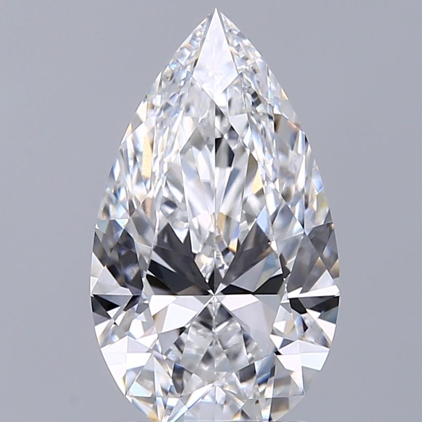 2.10 ct. pear Lab Grown Diamond front image