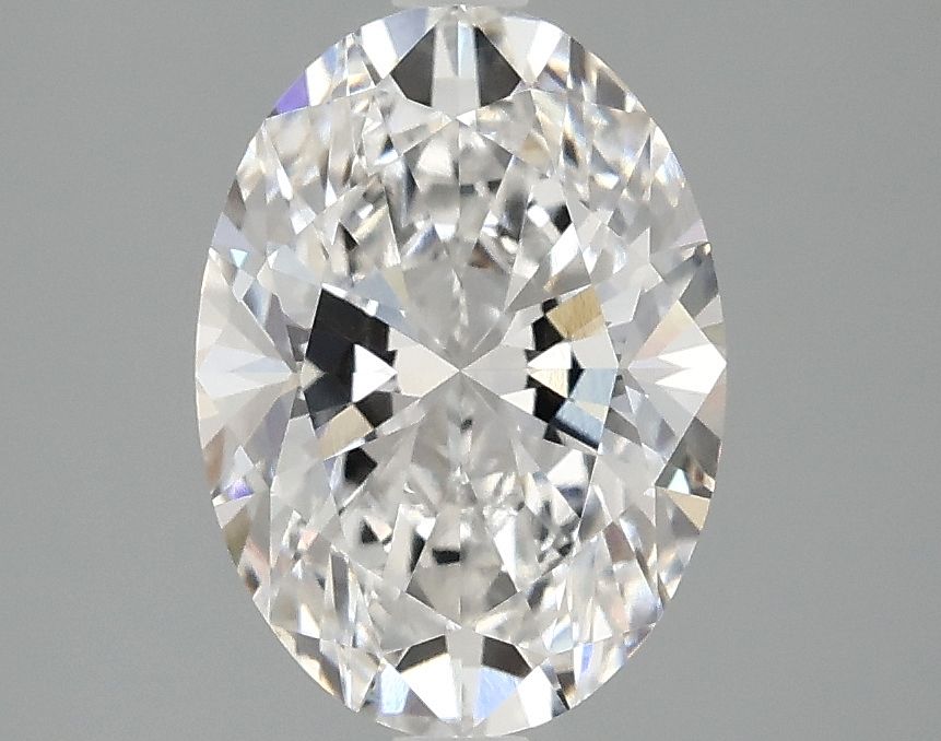 2.10 ct. oval Lab Grown Diamond front image