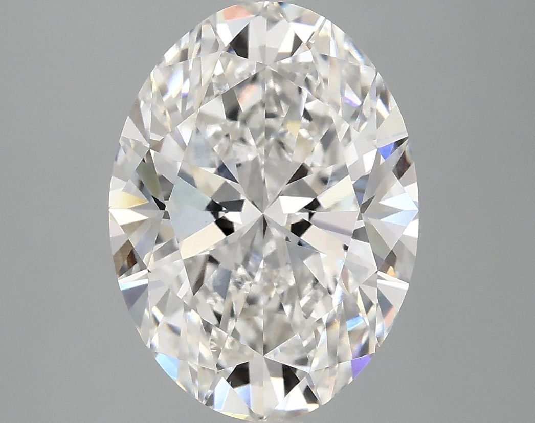 3.87 ct. oval Lab Grown Diamond front image