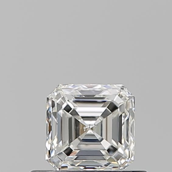 0.52 Carat H SI1 Asscher Diamond