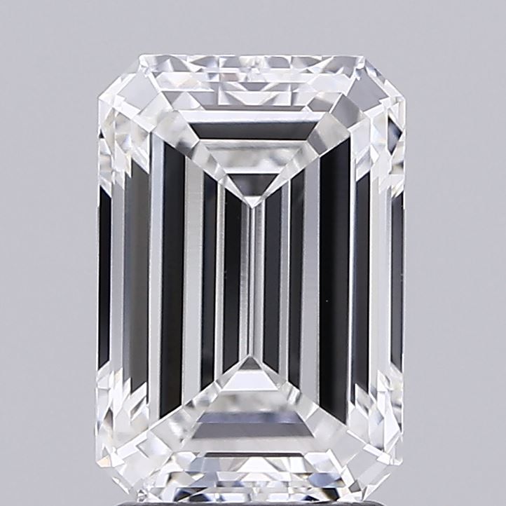 2.54 ct. emerald Lab Grown Diamond front image