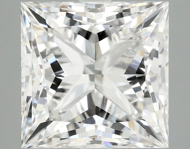 4.19 ct. princess Lab Grown Diamond front image