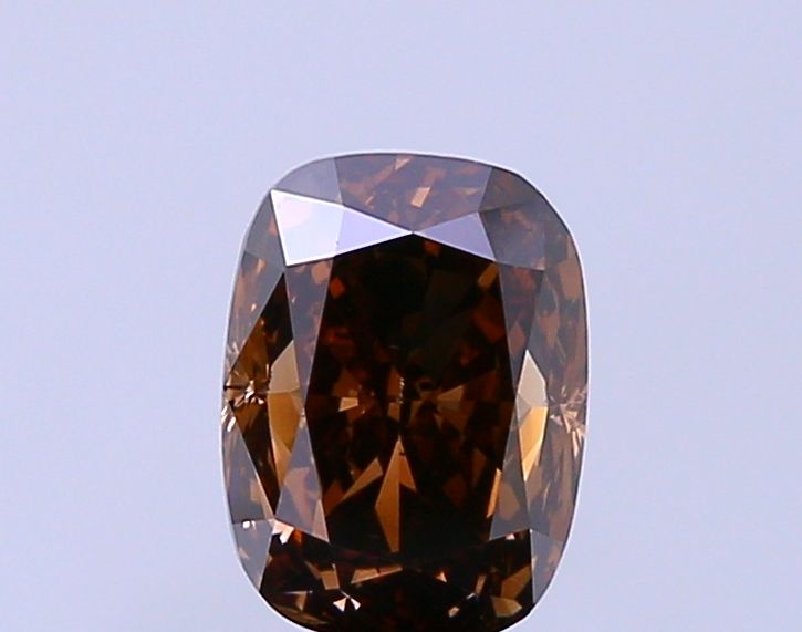 2 Carat Cushion brilliant Diamond Fancy Dark Reddish Brown SI1