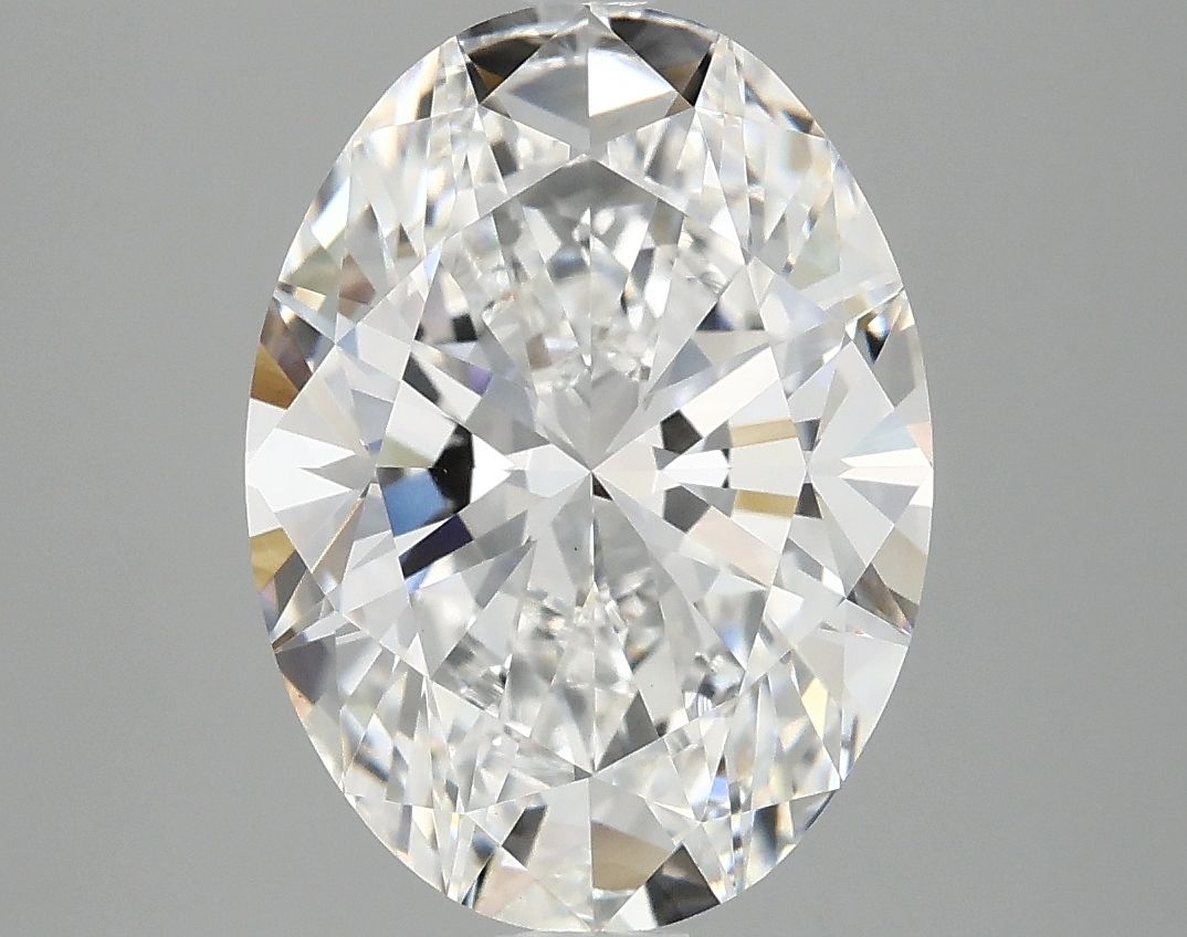 3.96 ct. oval Lab Grown Diamond front image