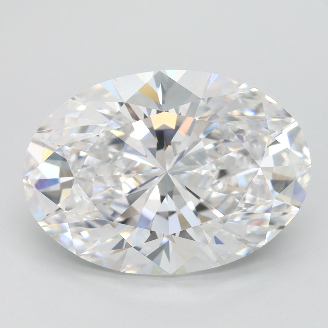4.68 ct. oval Lab Grown Diamond front image