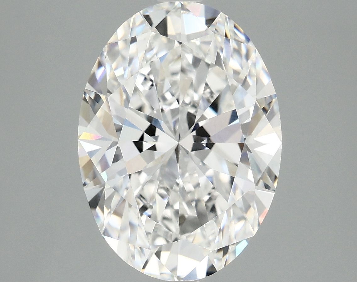 4.10 ct. oval Lab Grown Diamond front image
