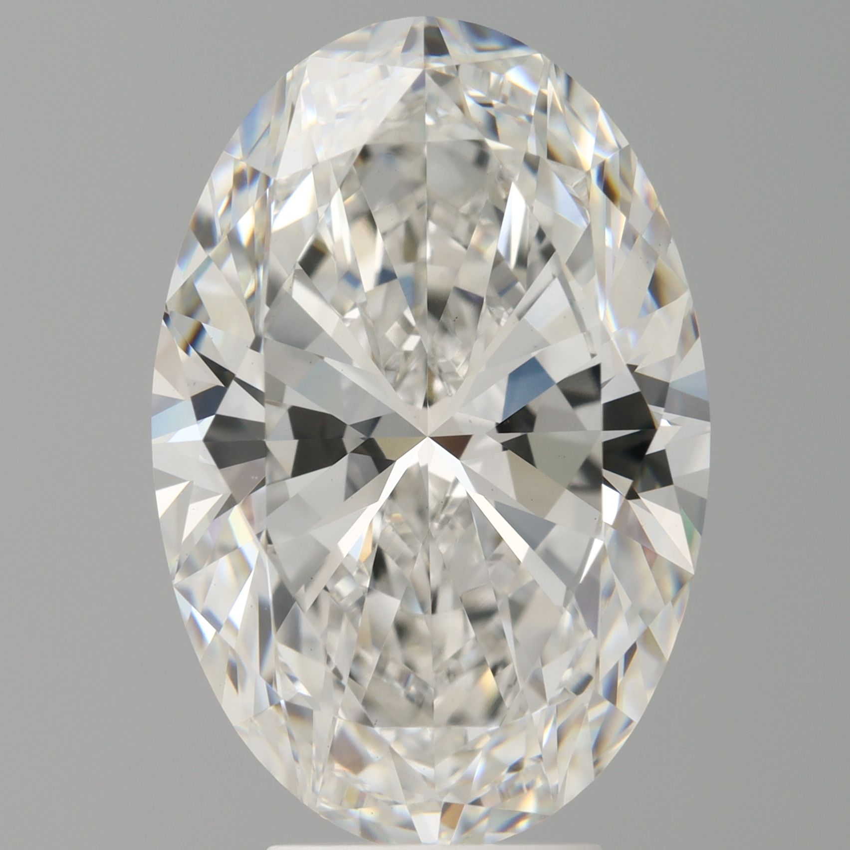 6.01 ct. oval Lab Grown Diamond front image